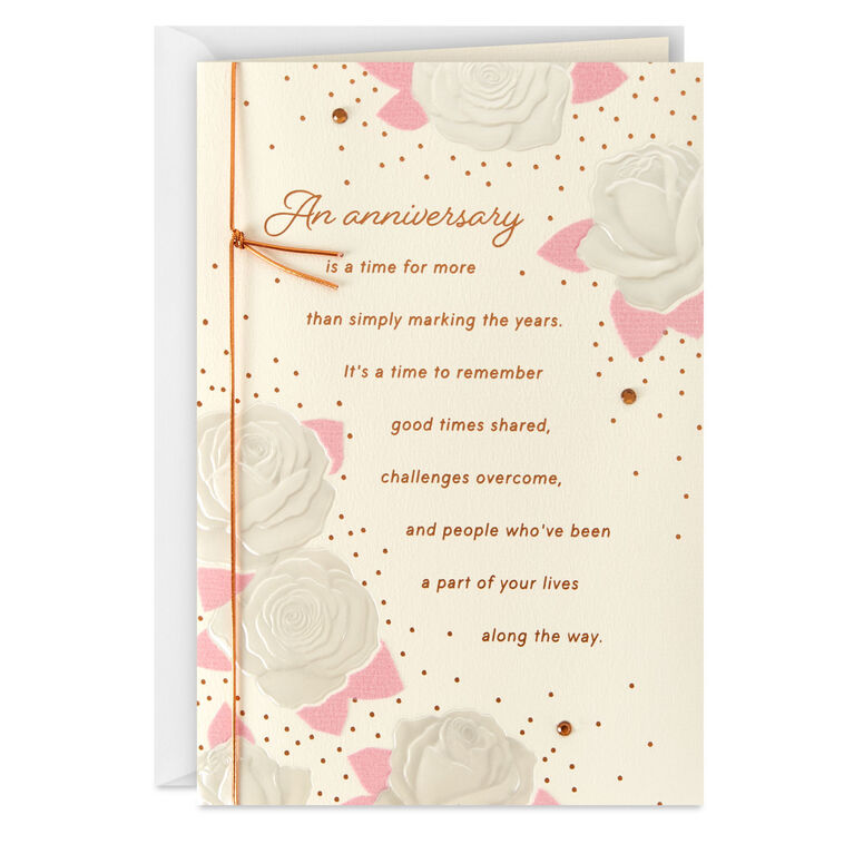hallmark Celebration of Life Together Anniversary Card