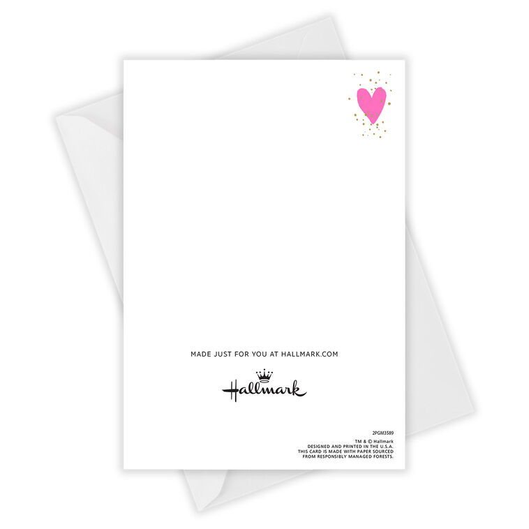 Hallmark Champagne Cheers Custom Congratulations Card
