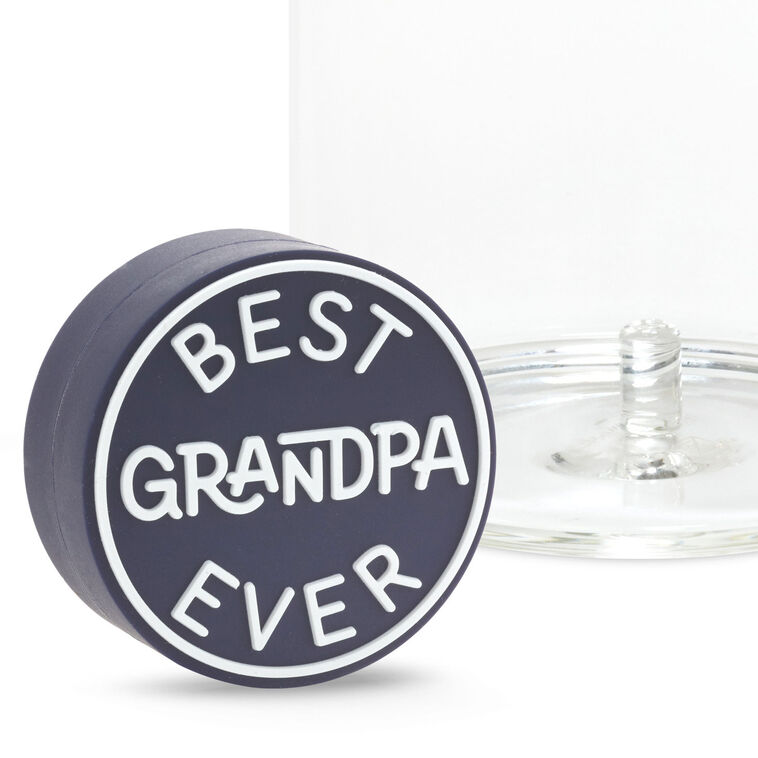 Hallmark Charmers Best Grandpa Ever Silicone Charm 1.7" H