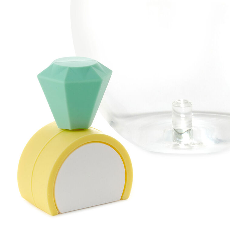 Hallmark Charmers Diamond Ring Silicone Charm 1.8" H