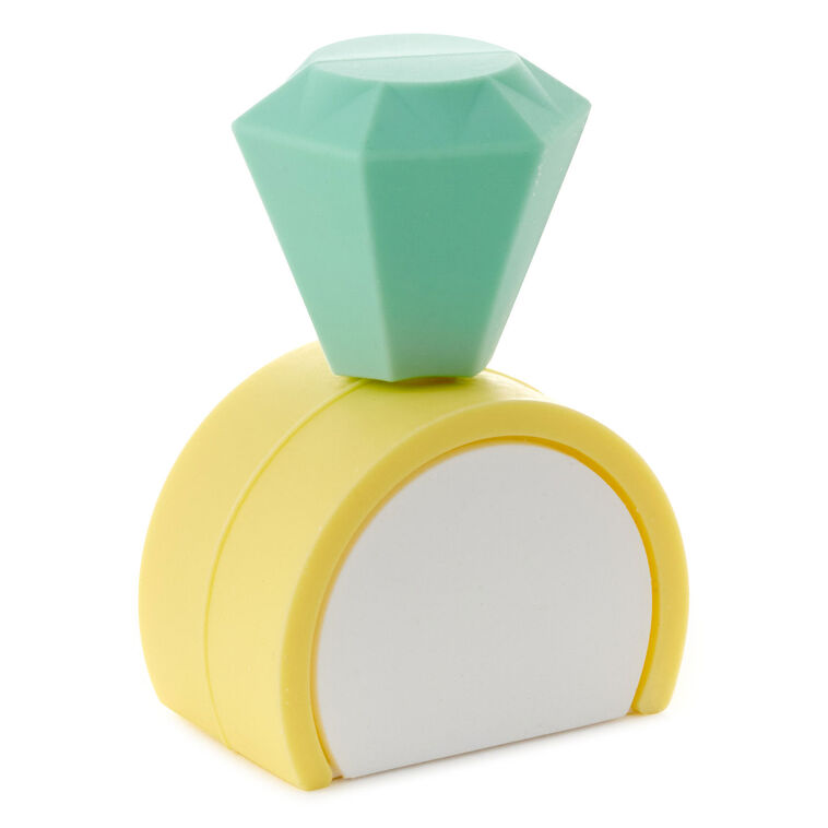 hallmark Charmers Diamond Ring Silicone Charm 1.8" H