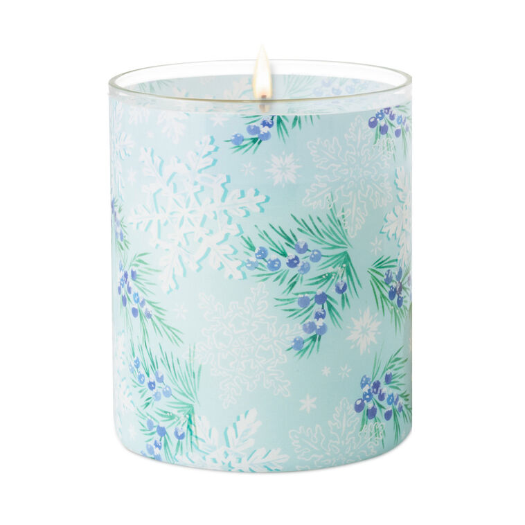 Hallmark Chilled Mint And Vanilla Scented 2-Wick Jar Candle 14.5 Oz