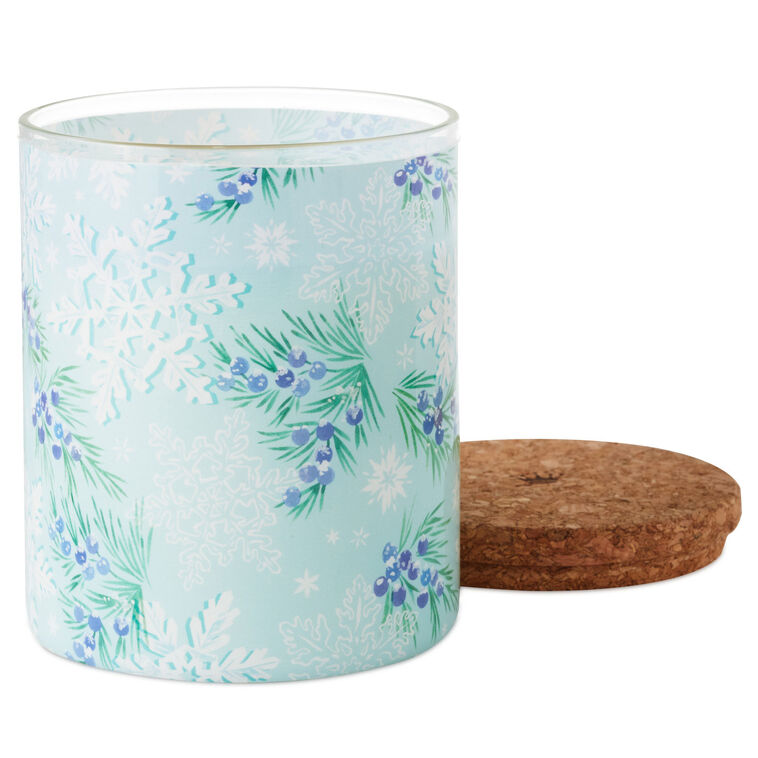 Hallmark Chilled Mint And Vanilla Scented 2-Wick Jar Candle 14.5 Oz