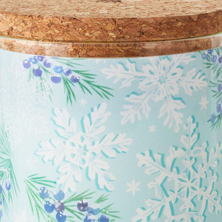 Hallmark Chilled Mint And Vanilla Scented 2-Wick Jar Candle 14.5 Oz
