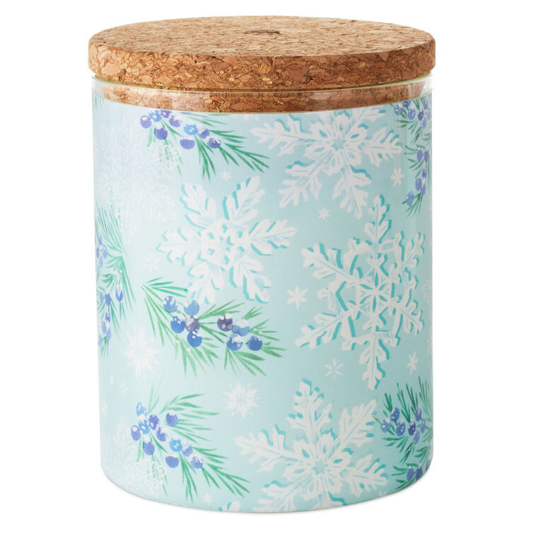 hallmark Chilled Mint and Vanilla Scented 2-Wick Jar Candle 14.5 oz