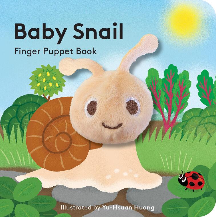 hallmark Chronicle Baby Snail Finger Puppet Board Book