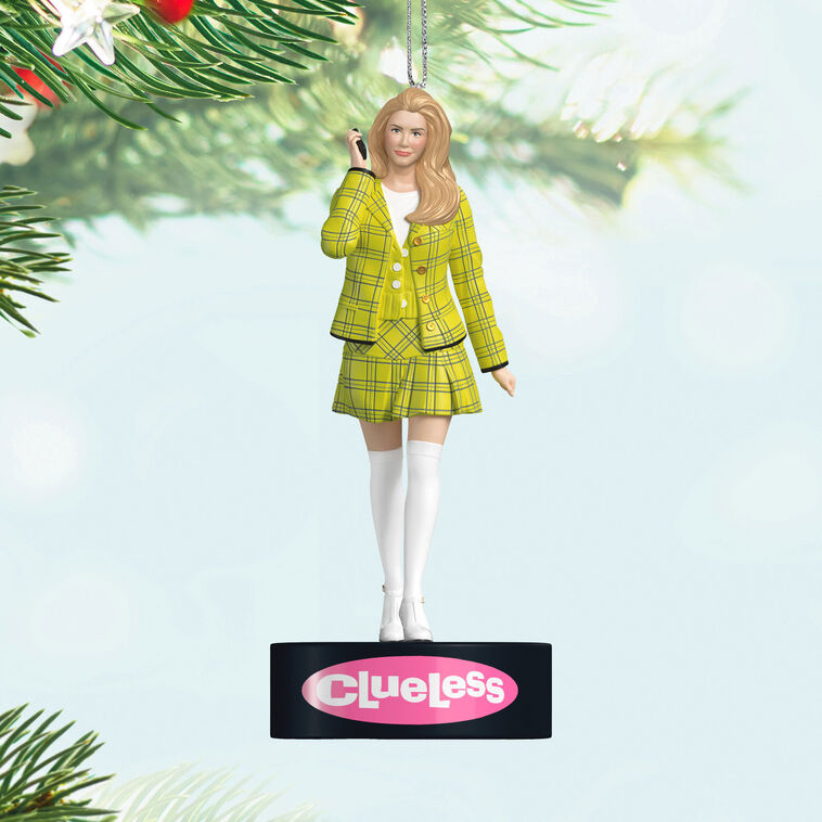 Hallmark Clueless Cher Horowitz Ornament With Sound