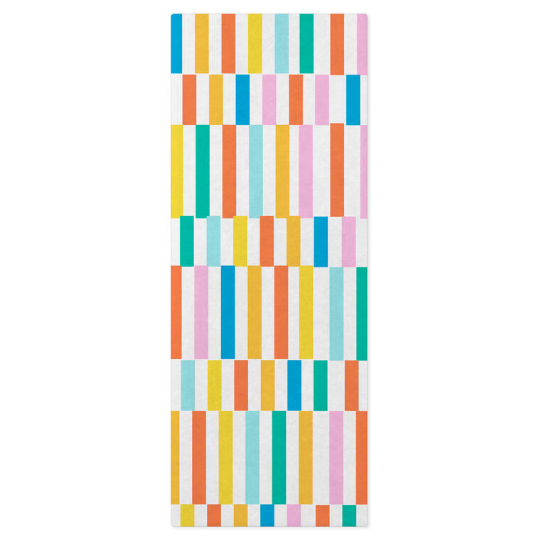 hallmark Colorful Broken Lines Tissue Paper 6 Sheets