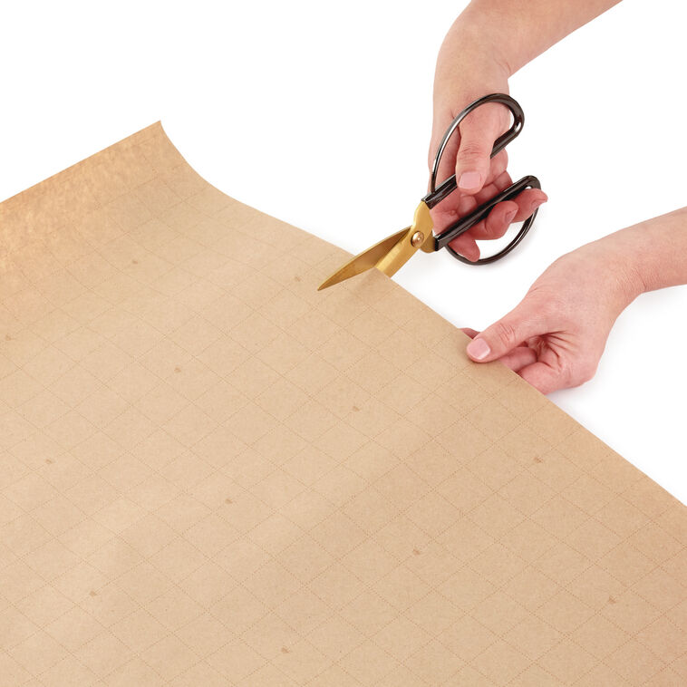 Hallmark Colorful Christmas 4-Pack Kraft Wrapping Paper Assortment 88 Sq. Ft