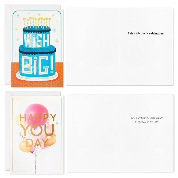 Hallmark Colorful Classic Boxed All-Occasion Cards Assortment Pack Of 12