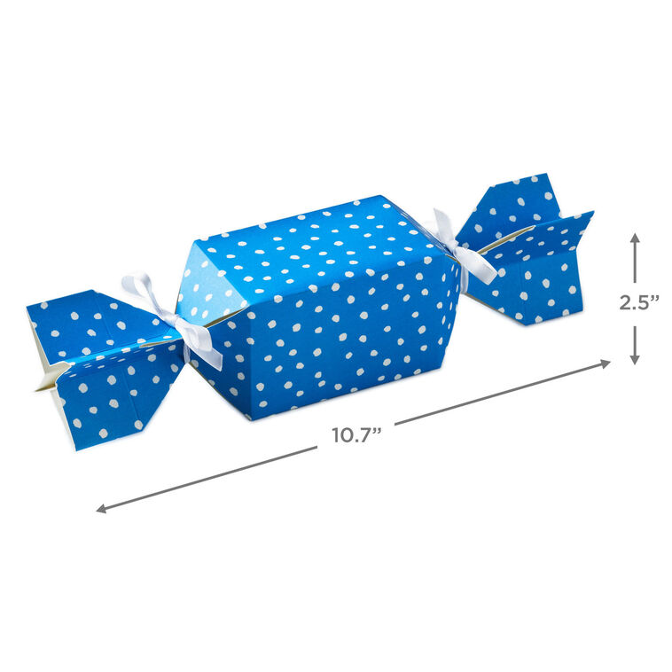 Hallmark Colorful Dots And Flowers Candy-Shaped Party Favor Boxes Set Of 3