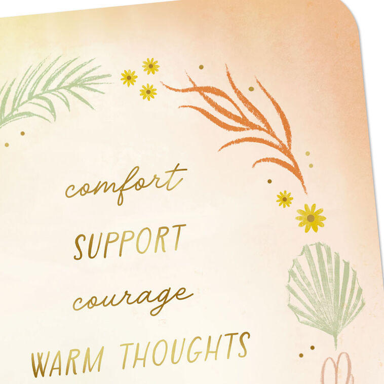 Hallmark Comfort Support And Caring Prayers Encouragement Card
