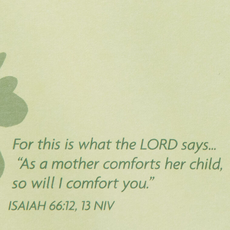 Hallmark Comforted By Memories Religious Sympathy Card For Loss Of Mom