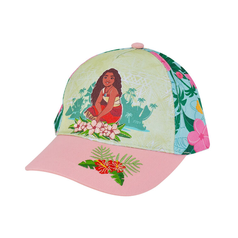 Hallmark Concept One Disney Moana 2 Floral Kids' Baseball Cap