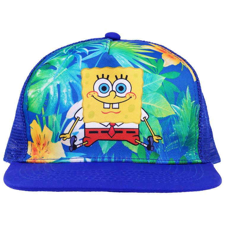 hallmark Concept One SpongeBob SquarePants Kids' Tropical Trucker Hat