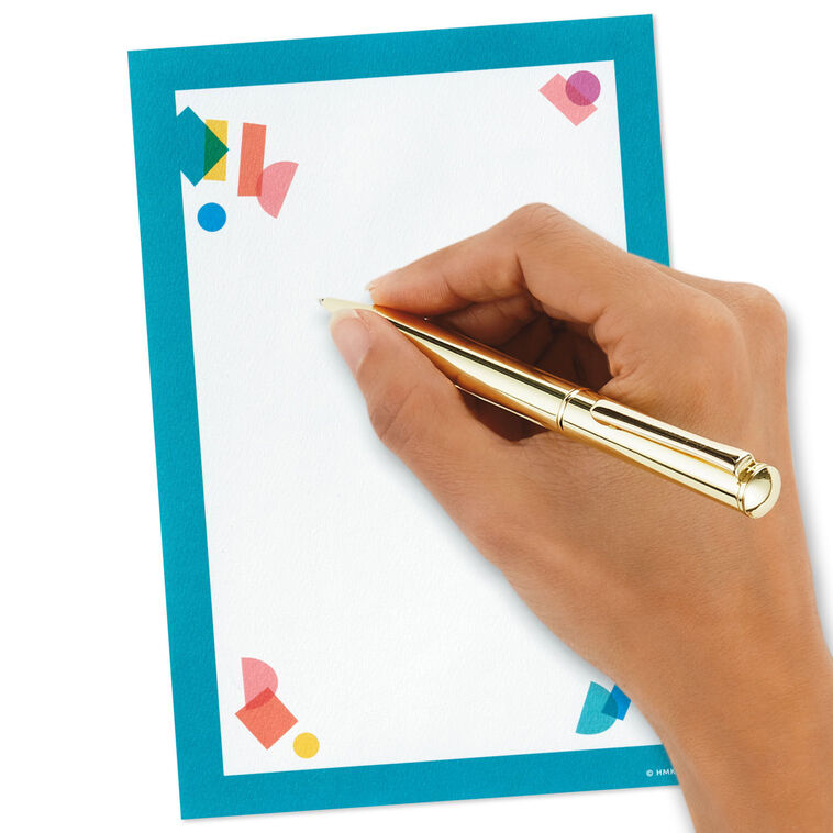 Hallmark Confetti Collage Stationery Set With Stickers Pack Of 40