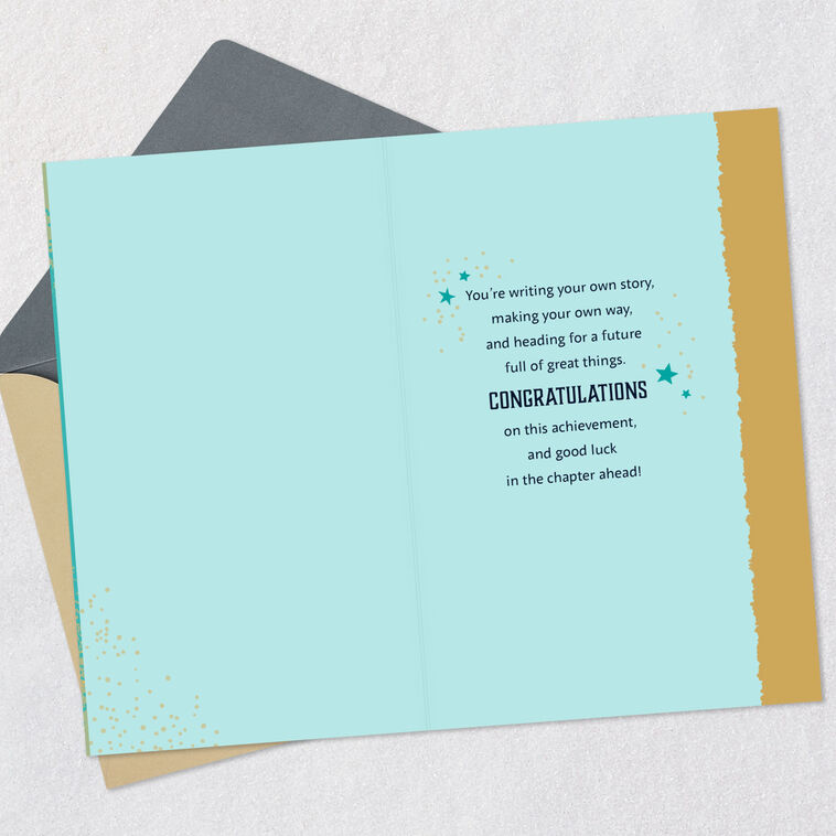 Hallmark Congratulations And Good Luck Graduation Card