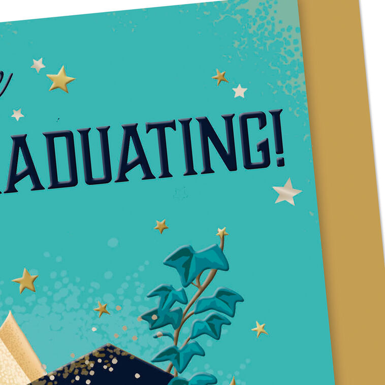 Hallmark Congratulations And Good Luck Graduation Card