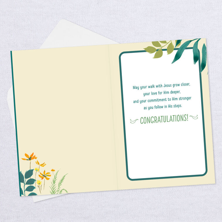 Hallmark Congratulations On This Exciting Step Confirmation Card