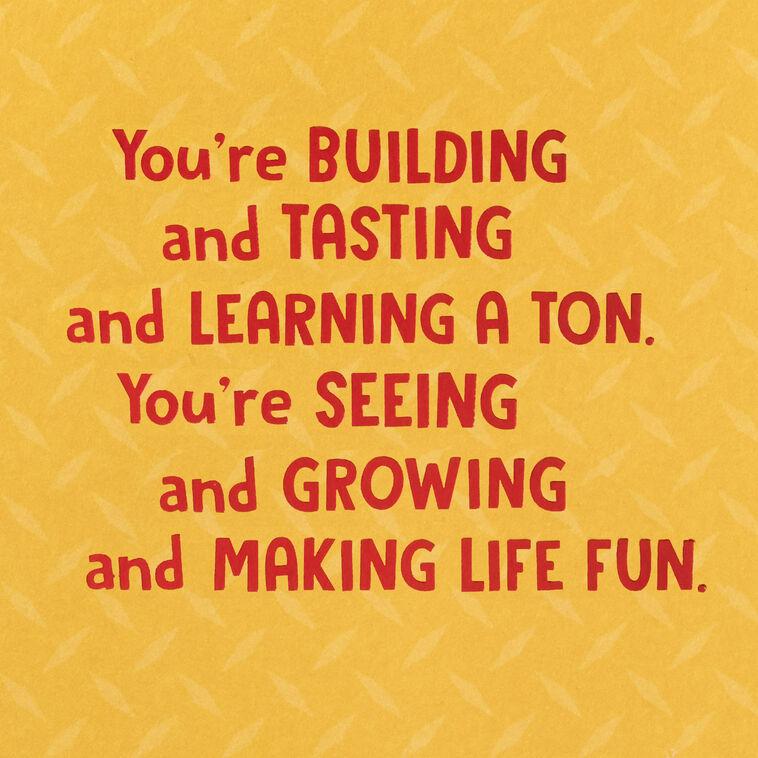 Hallmark Construction Cake First Birthday Card For Boy