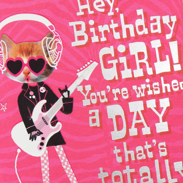 Hallmark Cool And Fun And Fabulous Girl Birthday Card