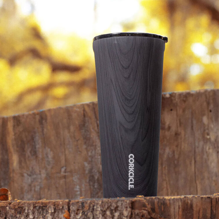Hallmark Corkcicle Burnt Wood Sierra Insulated Tumbler Cup 24 Oz