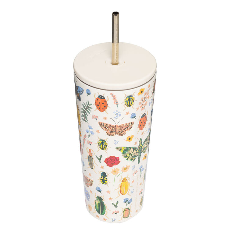 Hallmark Corkcicle Rifle Paper Co. Curio Stainless Steel Cold Cup 24 Oz