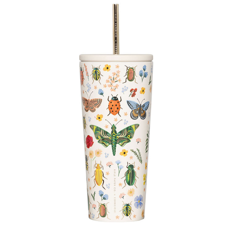 hallmark Corkcicle Rifle Paper Co. Curio Stainless Steel Cold Cup 24 oz