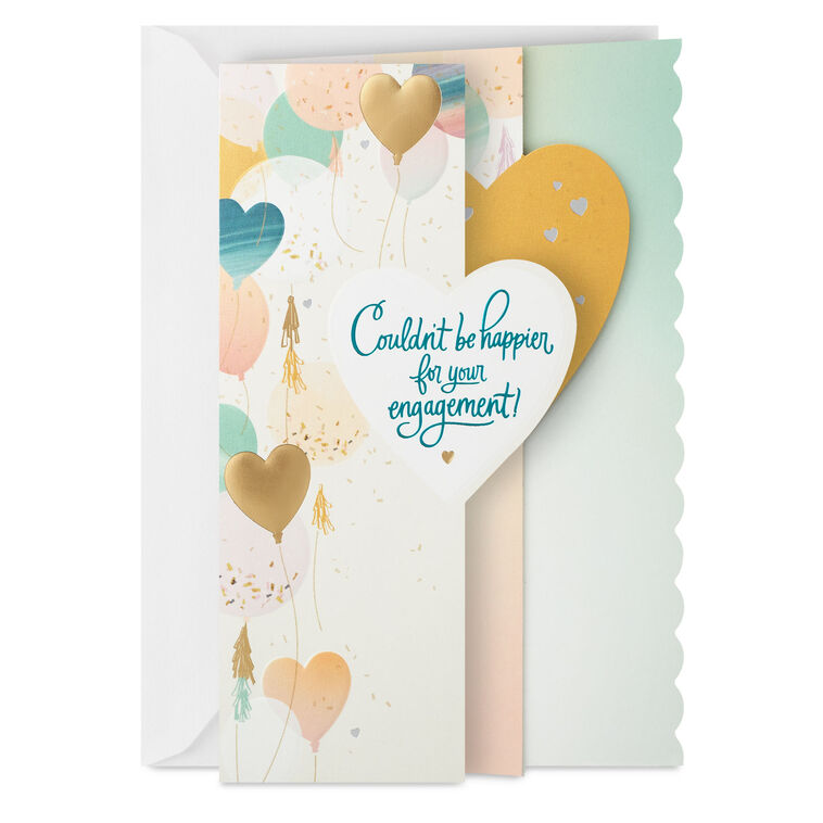 hallmark Couldn't Be Happier for You Engagement Card