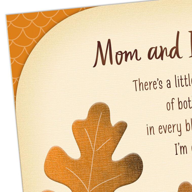 Hallmark Counting You In My Blessings Thanksgiving Card For Mom And Dad