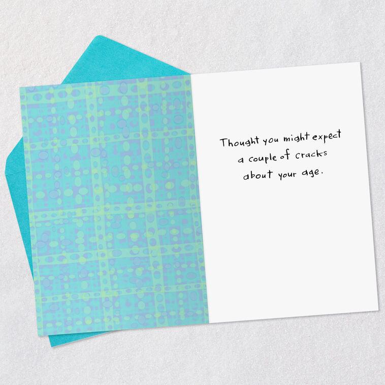 Hallmark Couple Of Cracks About Your Age Funny Birthday Card