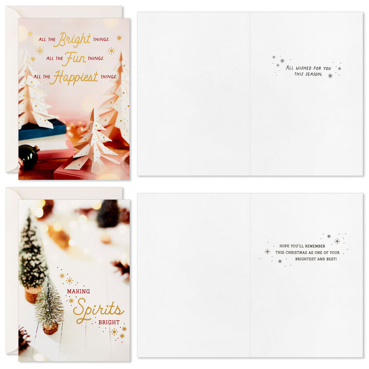 Hallmark Cozy Christmas Boxed Christmas Cards Assortment Pack Of 16