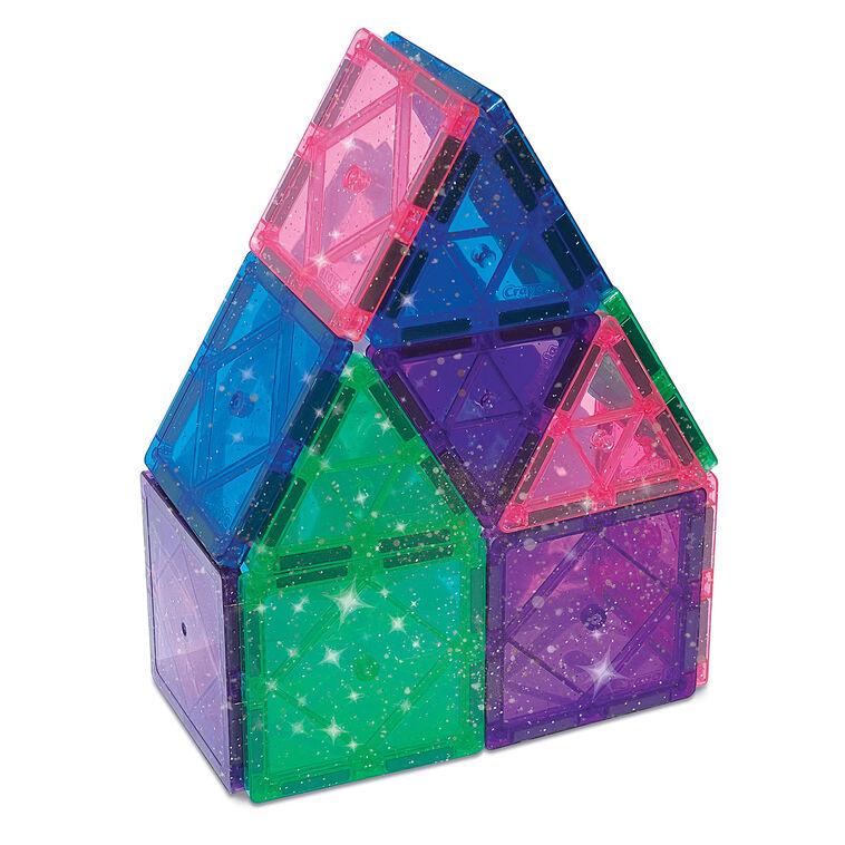 Hallmark Crayola Glitter Magnetic Tiles Set 14 Pieces