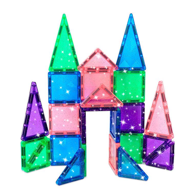 Hallmark Crayola Magnetic Glitter Mini Pip-Tiles Set 24 Pieces