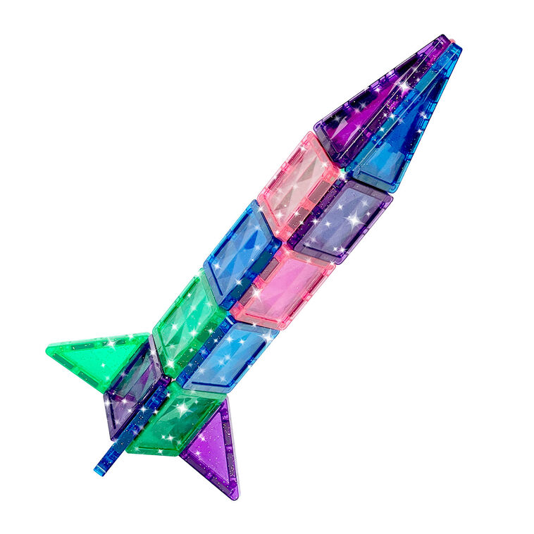 Hallmark Crayola Magnetic Glitter Mini Pip-Tiles Set 24 Pieces