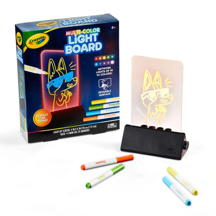 Hallmark Crayola Multi-Color Light Board With Markers