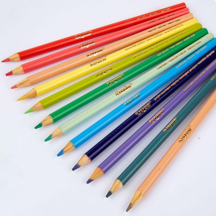 Hallmark Crayola Pastel Colored Pencils 12-Count Box