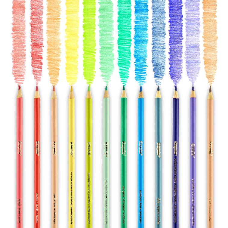 hallmark Crayola Pastel Colored Pencils 12-Count Box