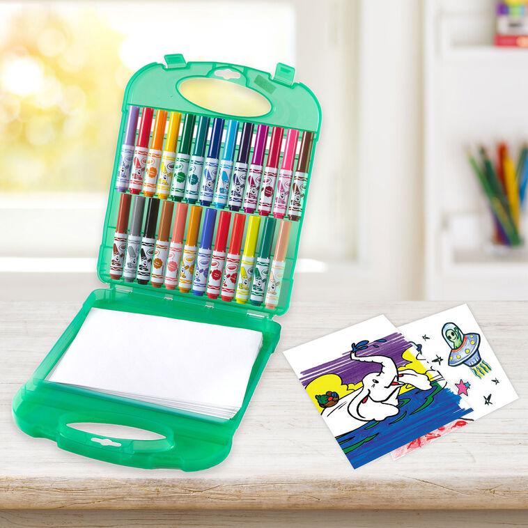 Hallmark Crayola Pip-Squeak Washable Markers And Paper Set