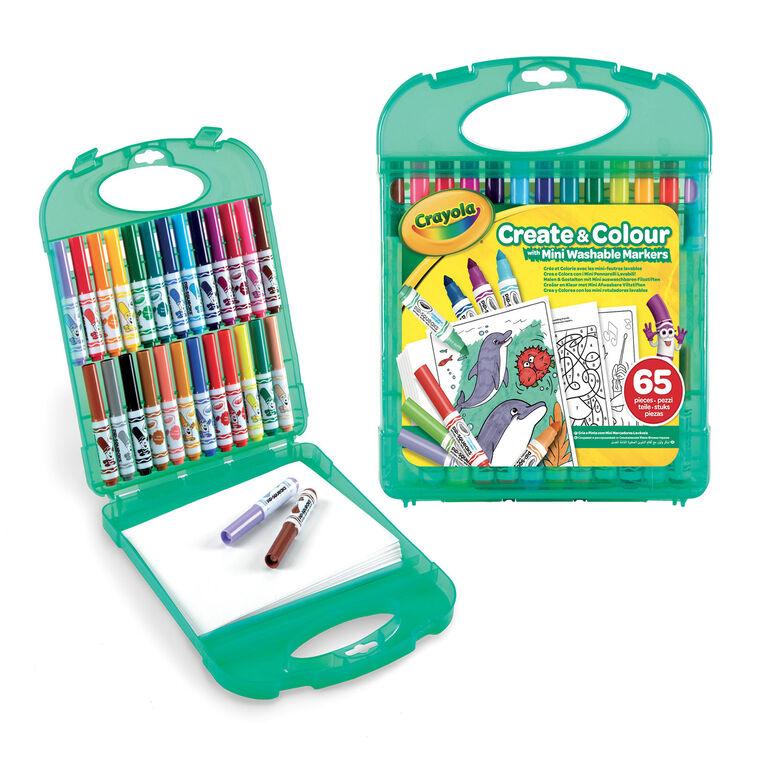 hallmark Crayola Pip-Squeak Washable Markers and Paper Set