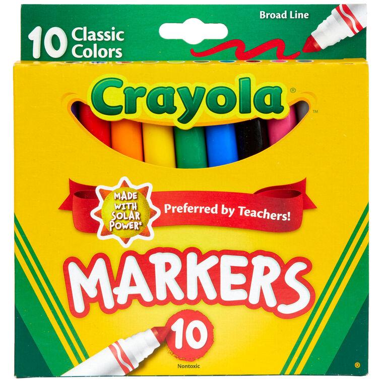 hallmark Crayola® Classic Colors Broad Line Markers 10-Count