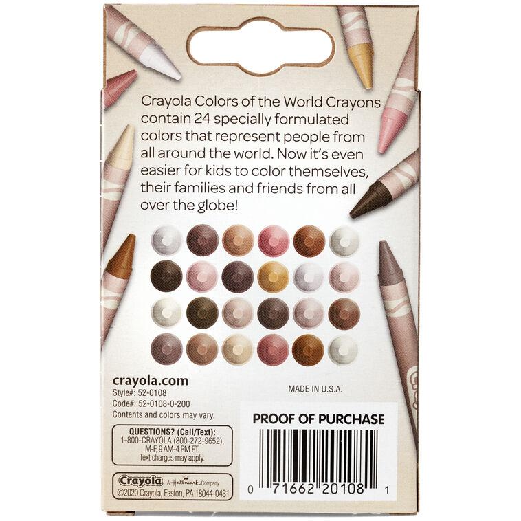 Hallmark Crayola® Colors Of The World Crayons 24-Count