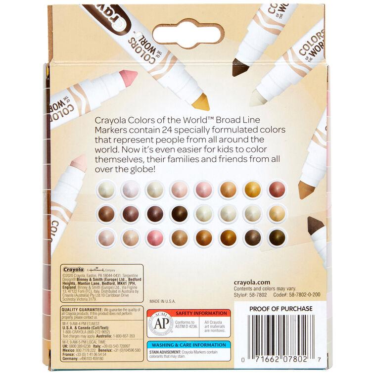 Hallmark Crayola® Colors Of The World Markers 24-Count