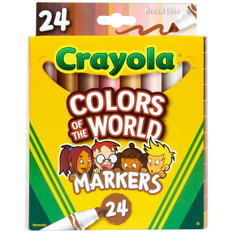 hallmark Crayola® Colors of the World Markers 24-Count