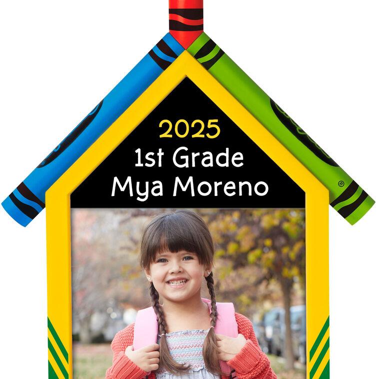 Hallmark Crayola® Schoolhouse Personalized Ornament Custom Photo And Text