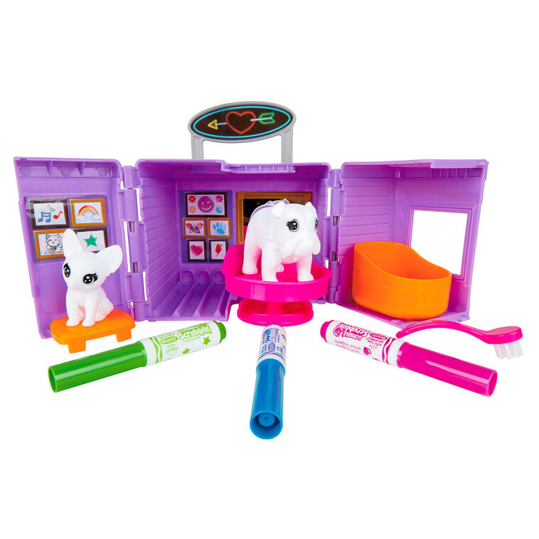 Hallmark Crayola® Scribble Scrubbie Pets Tattoo Shop Play Set