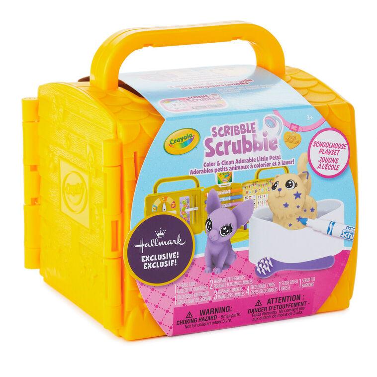 Hallmark Crayola® Scribble Scrubbie Schoolhouse Play Set