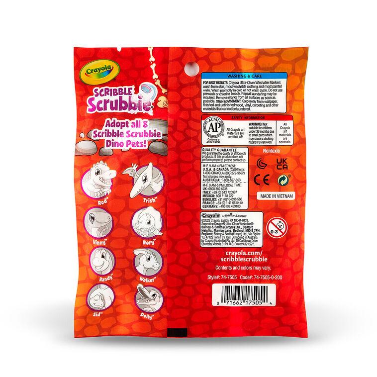 Hallmark Crayola Scribble Scrubbie Dinosaur Coloring Set