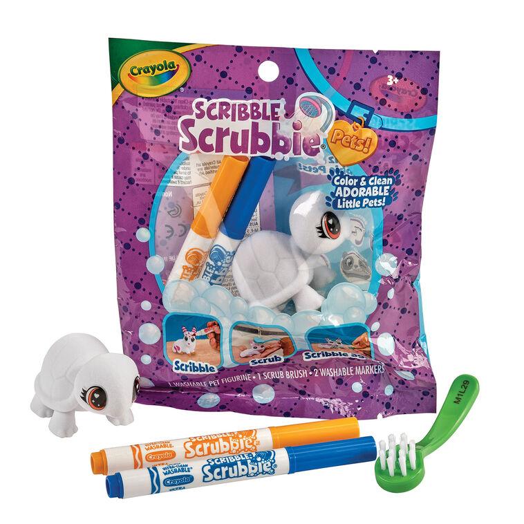 Hallmark Crayola Scribble Scrubbie New Pets Coloring Set