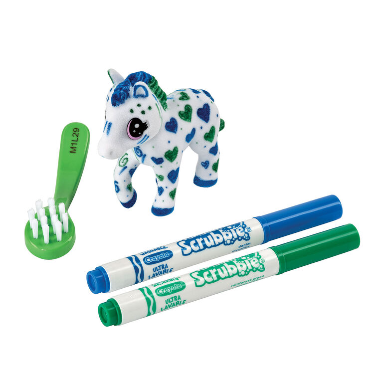 hallmark Crayola Scribble Scrubbie New Pets Coloring Set